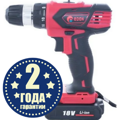 Шуруповерт акумуляторний Edon AD-18C