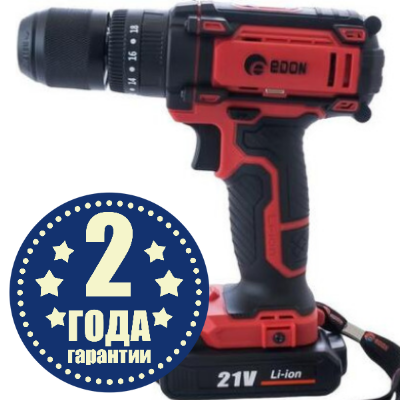 Шуруповерт акумуляторний Edon AD-21AP