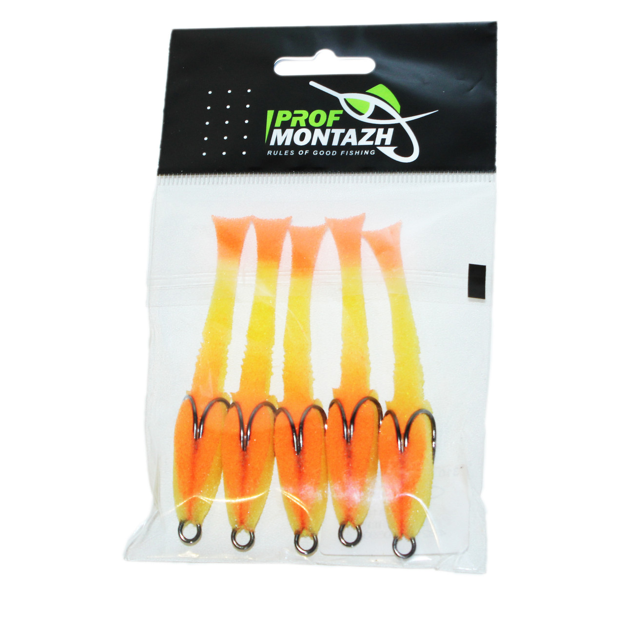 Рибка поролонова Dancing Fish 3.5" Проф Монтаж (особлена подвійником), фото 1