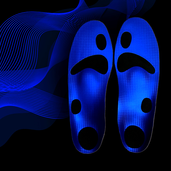 Комфортна каркасна ортопедична устілка для спортивних навантажень - Spannrit Memopur Sport