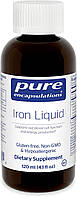 Pure Encapsulations Iron liquid / Рідке залізо для підтримки функцій гемоглобіну120 мл