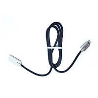 USB-датчик Lightning 1 м для Apple iPhone, iPad, iPod, в обплетенні, 105620