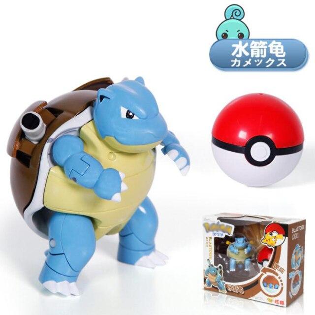 Оригінальна Покемон Electric шар з фігуркою-трансформером Бластійз, фото 1