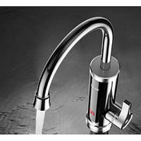 Бойлер Кран з екраном хром.пластик (Delimano) нижнє підключення RX 011, фото 2