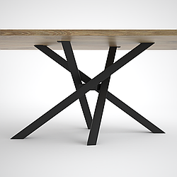 Підстілля для столу з металу, H = 740 mm, 1200×650 mm (труба: 50x50x1,2mm)