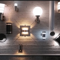 Фасадні світильники