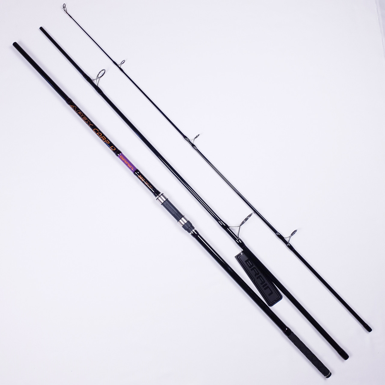 Дальнобійне коропове вудилище для далекого закидання Brain Apex Carp 4.20m 4lbs