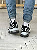 Чоловіча кроссівки Nike Air Max 720 Black White Найк Аір Макс чорно-білі модні весна осінь, фото 8