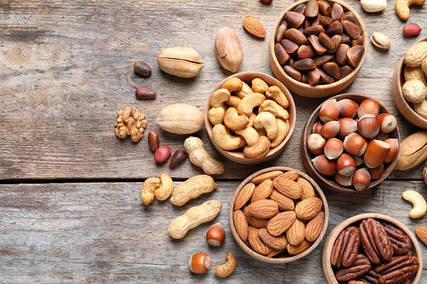 Горіхи, горіхові пасти