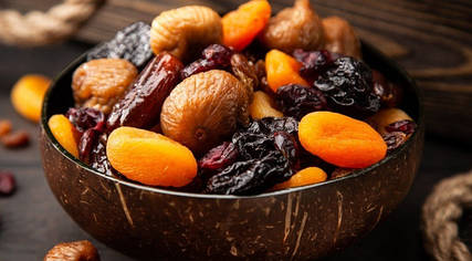 Фрукти сушені та сублімовані