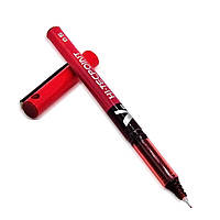Ручка гелева для ескізу тату Pilot 0.5 мм, червона