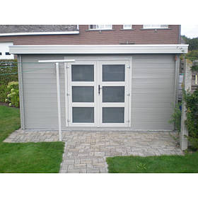 Оригінальний госпблок, готовий дачний сарай 4.2х3,3 м. від виробника Modern barn - 12