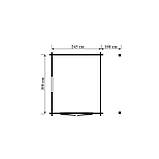 Оригінальний госпблок, готовий дачний сарай 2.5х3,0 м. від виробника Modern barn - 25, фото 2