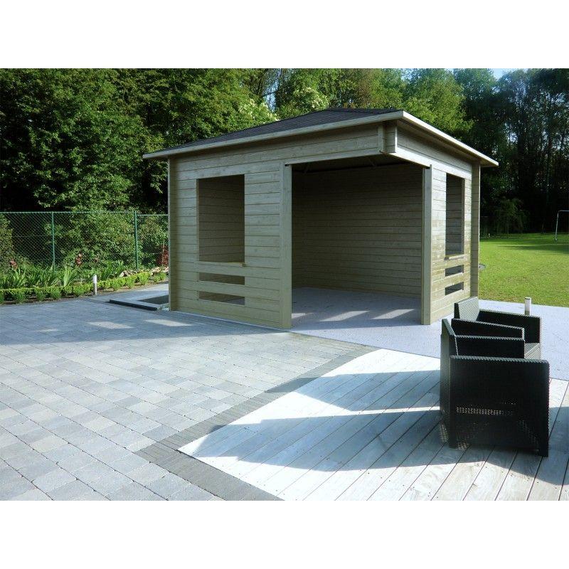 Оригінальний госпблок, готовий дачний сарай 3.4х3,4 м. від виробника Modern barn - 28, фото 1