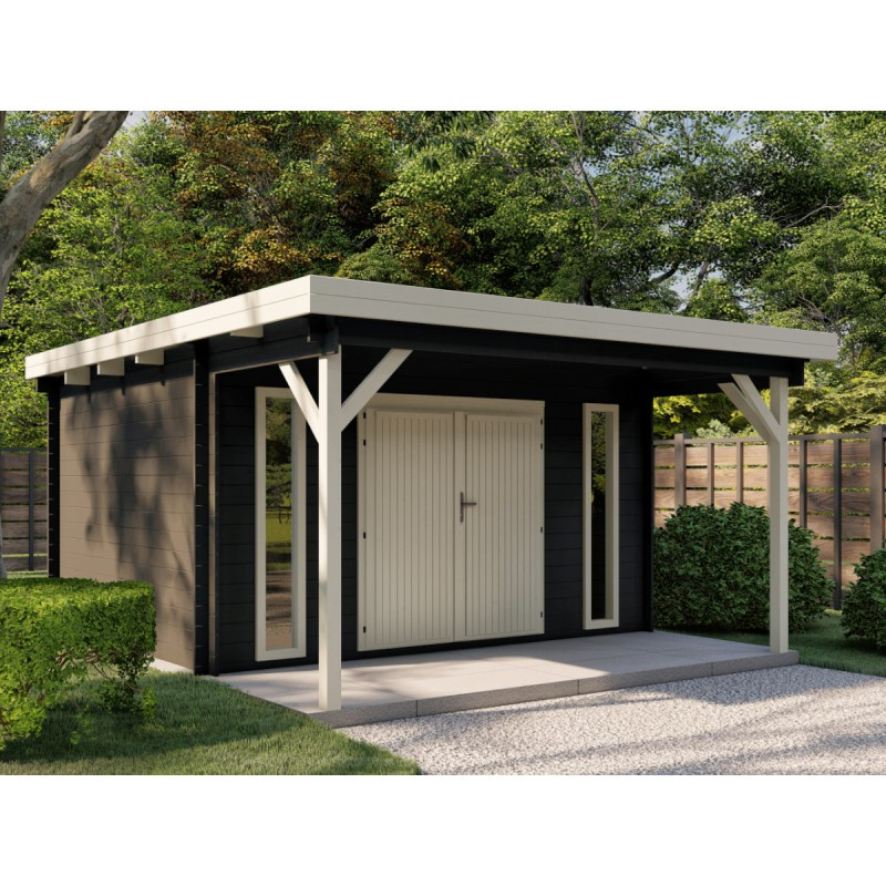 Оригінальний госпблок, готовий дачний сарай 4.2х4,0 м. від виробника Modern barn - 31, фото 1