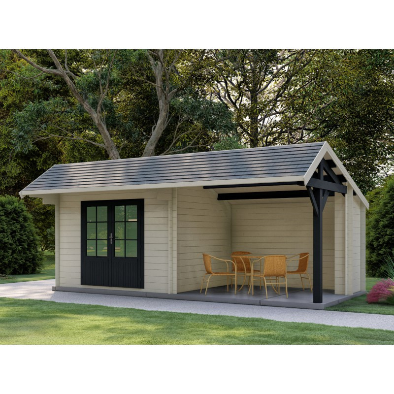 Оригінальний госпблок, готовий дачний сарай 6.3х2,7 м. від виробника Modern barn - 34, фото 1