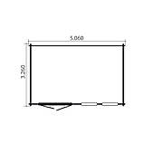 Оригінальний госпблок, готовий дачний сарай 5.1х3,3 м. від виробника Modern barn - 36, фото 3