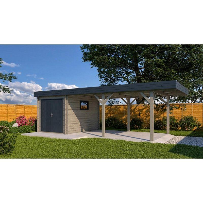 Оригінальний госпблок, готовий дачний сарай 7.9х3,3 м. від виробника Modern barn - 39, фото 1