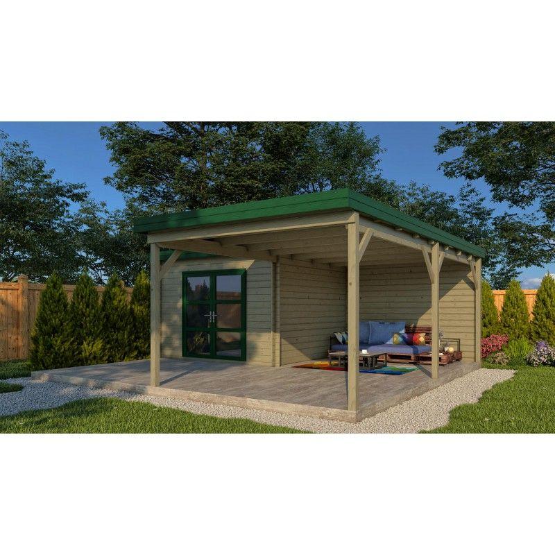 Оригінальний госпблок, готовий дачний сарай 6.3х6,2 м. від виробника Modern barn - 40, фото 1