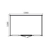 Оригінальний госпблок, готовий дачний сарай 5.1х3,3 м. від виробника Modern barn - 48, фото 2