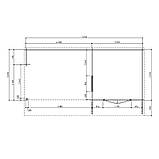 Оригінальний госпблок, готовий дачний сарай 7.3х3,3 м. від виробника Modern barn - 53, фото 2
