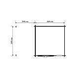 Оригінальний госпблок, готовий дачний сарай 3.0х3,0 м. від виробника Modern barn - 65, фото 2