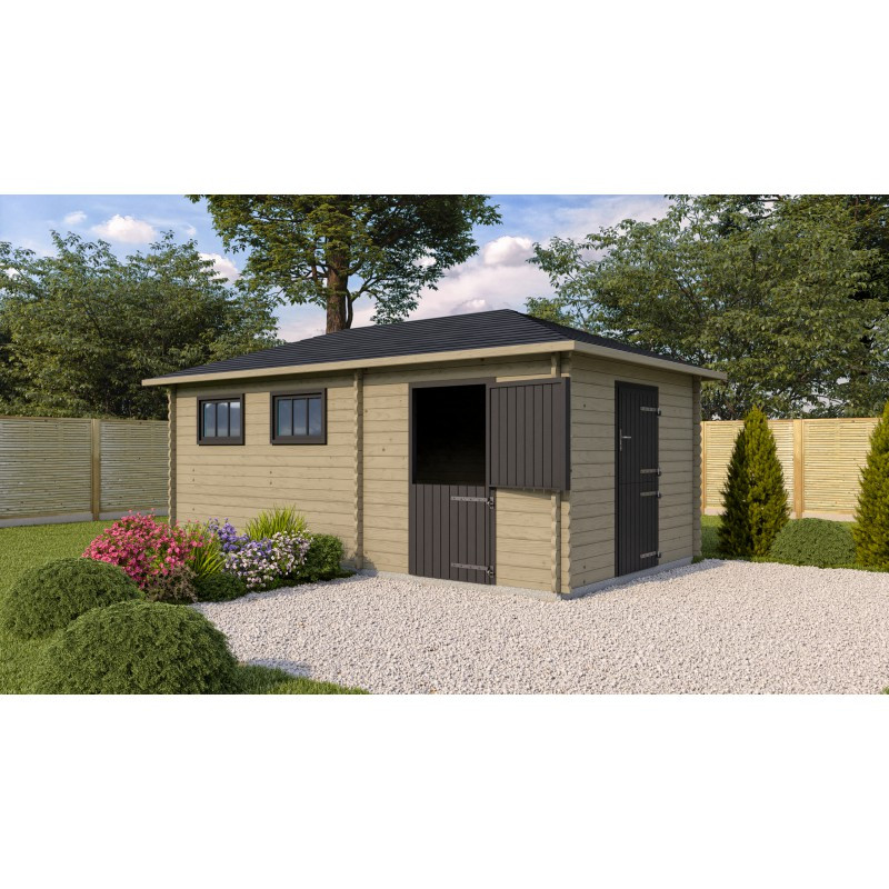 Оригінальний госпблок, готовий дачний сарай 6.0х3,4 м. від виробника Modern barn - 67, фото 1