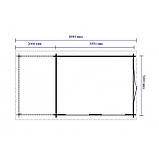 Оригінальний госпблок, готовий дачний сарай 6.0х3,0 м. від виробника Modern barn - 74, фото 2