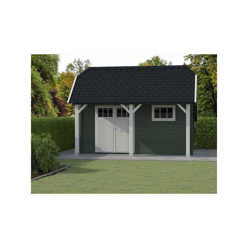 Оригінальний госпблок, готовий дачний сарай 4.5х4,0 м. від виробника Modern barn - 77, фото 1