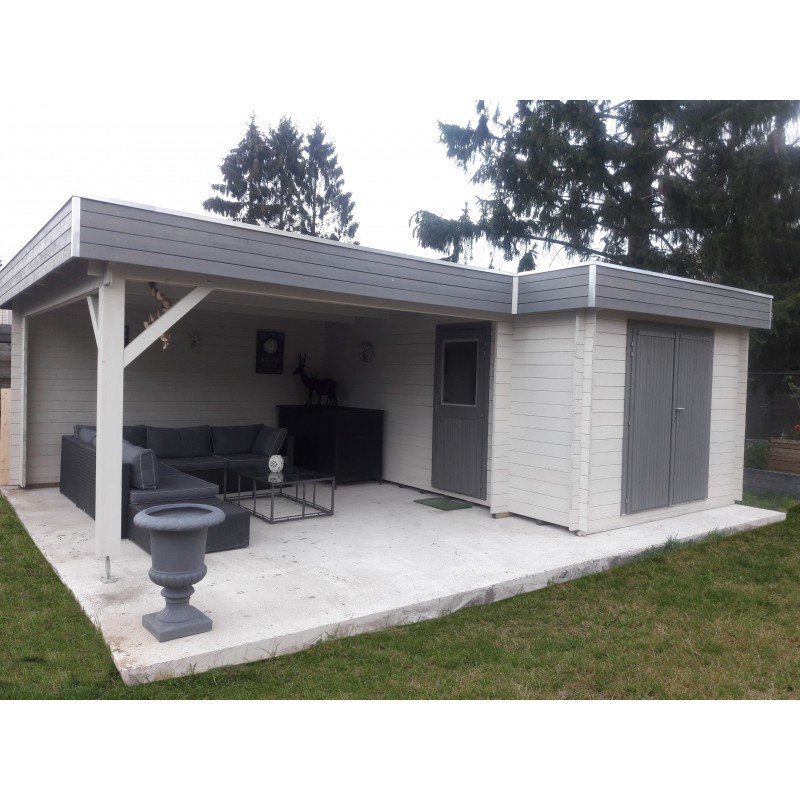 Оригінальний госпблок, готовий дачний сарай 6.5х4,0 м. від виробника Modern barn - 80, фото 1