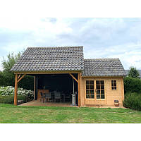 Оригинальный хозблок, готовый дачный сарай 7,0х4,0 м. от производителя Modern barn - 91