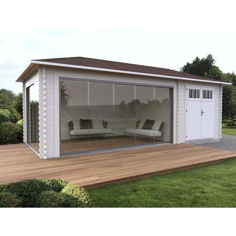 Сучасний сарай, госпблок для дачі з дерева 7,0х3,0 м. від виробника Modern barn - 96