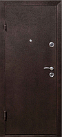 Дверь входная СТРАЖ Металл/МДФ Венге Левая 860Х2050 мм №271, порошковая покраска