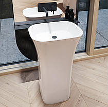 Умивальник окремо стоїть ASSOS 52х41х85 см BESCO PMD AMBITION, фото 5