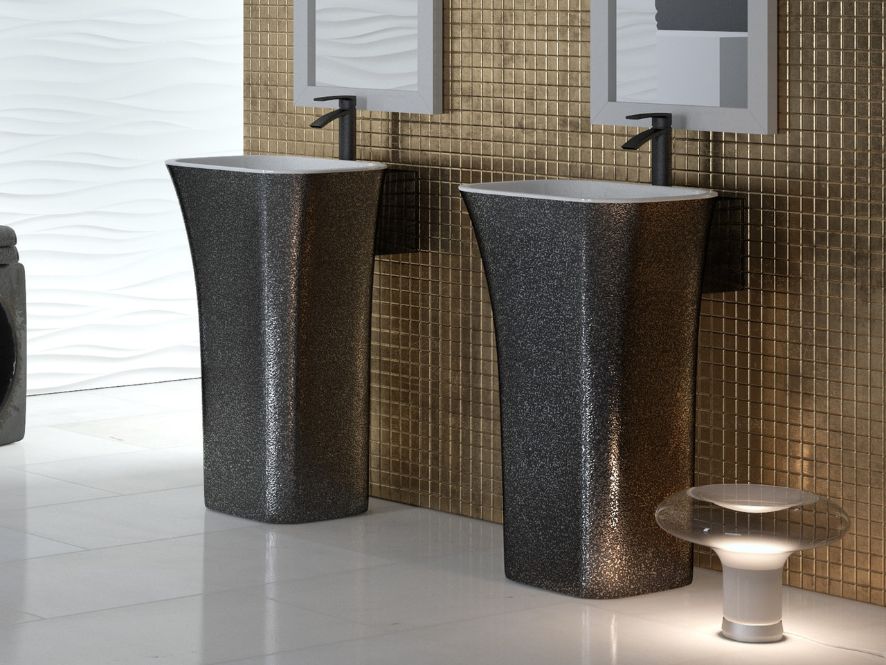 Умивальник окремо стоїть ASSOS 52х41х85 см BESCO PMD AMBITION