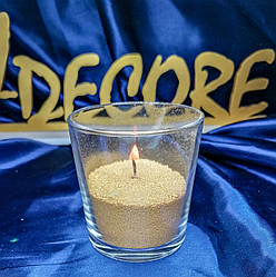 Віск для насипних свічок золото 1 кг.