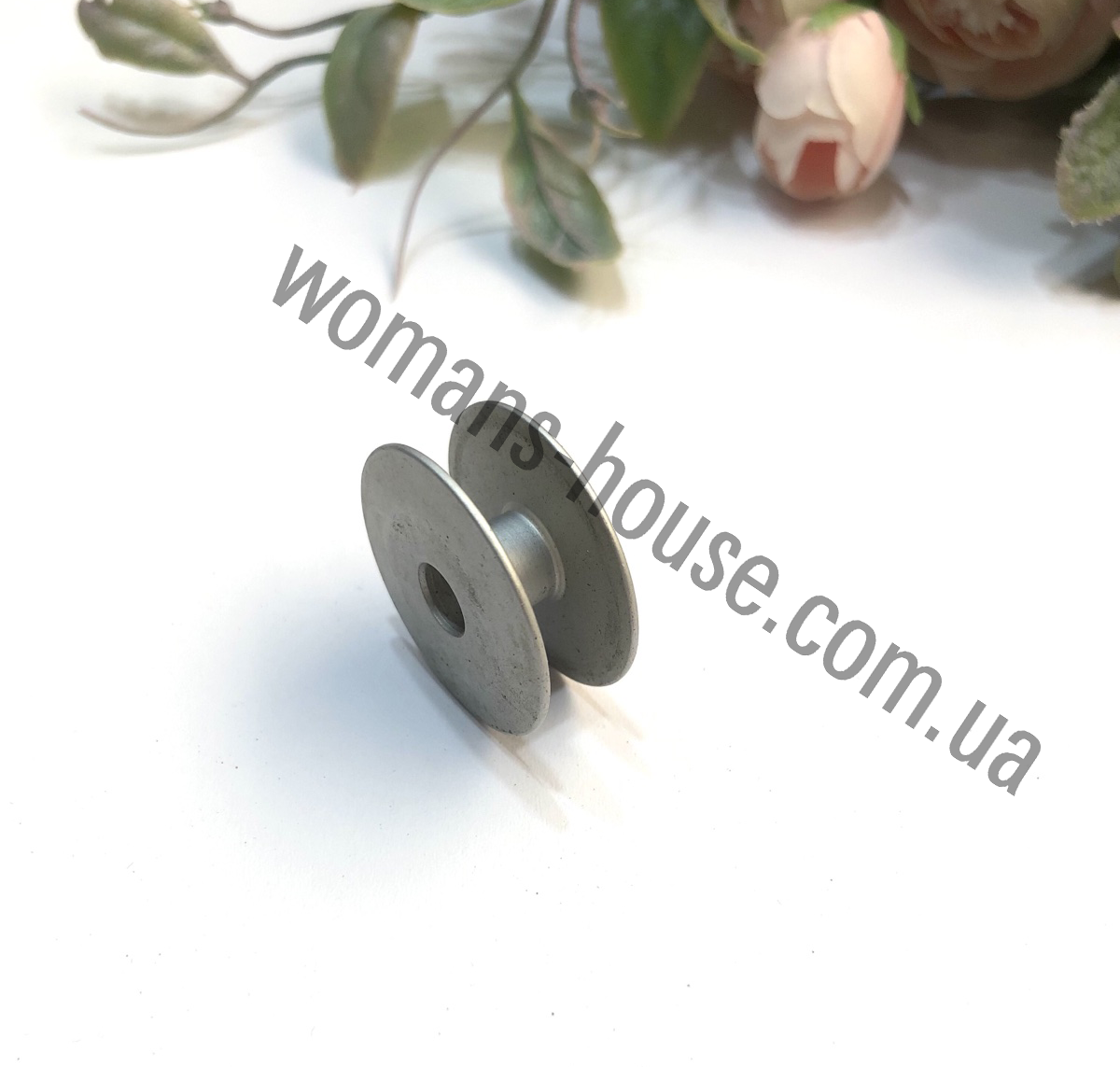 Шпулька алюминиевая увеличенная для петельную машину 1/2,5 см - фото 1 - id-p1463468960