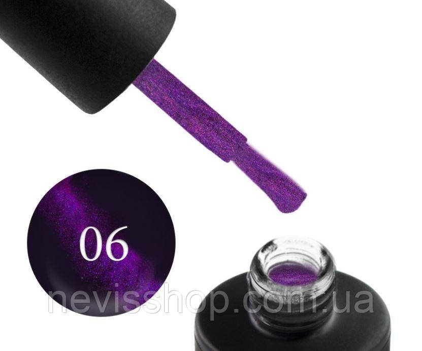 Гель-лак Couture Colour Galaxy Touch Cat Eye GT 0 06 філолетово-розовий видання, 9 мл