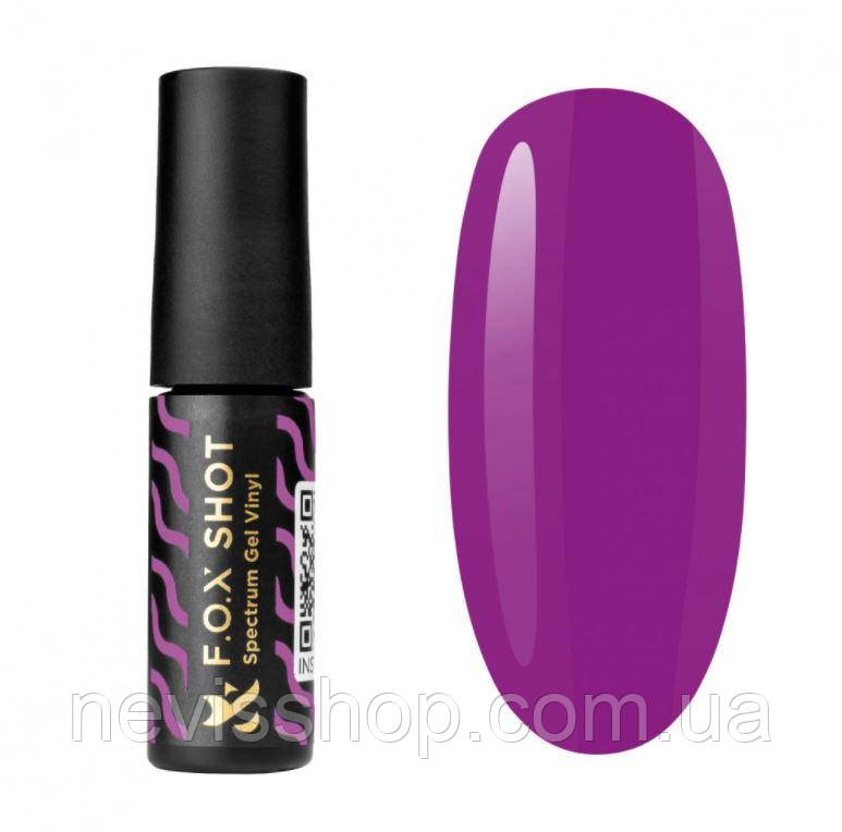 Гель-лак F.O.X Shot Spectrum Gel Vinyl 078 Pathos пурпурно-розовий, 5 мл