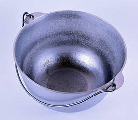 Казан-Котел туристичний з ручкою 25л алюміній БІОЛ К2500т