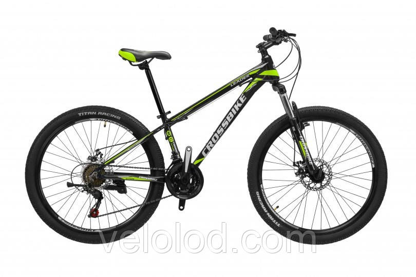 Гірський велосипед 24" Crossbike Leader 2021