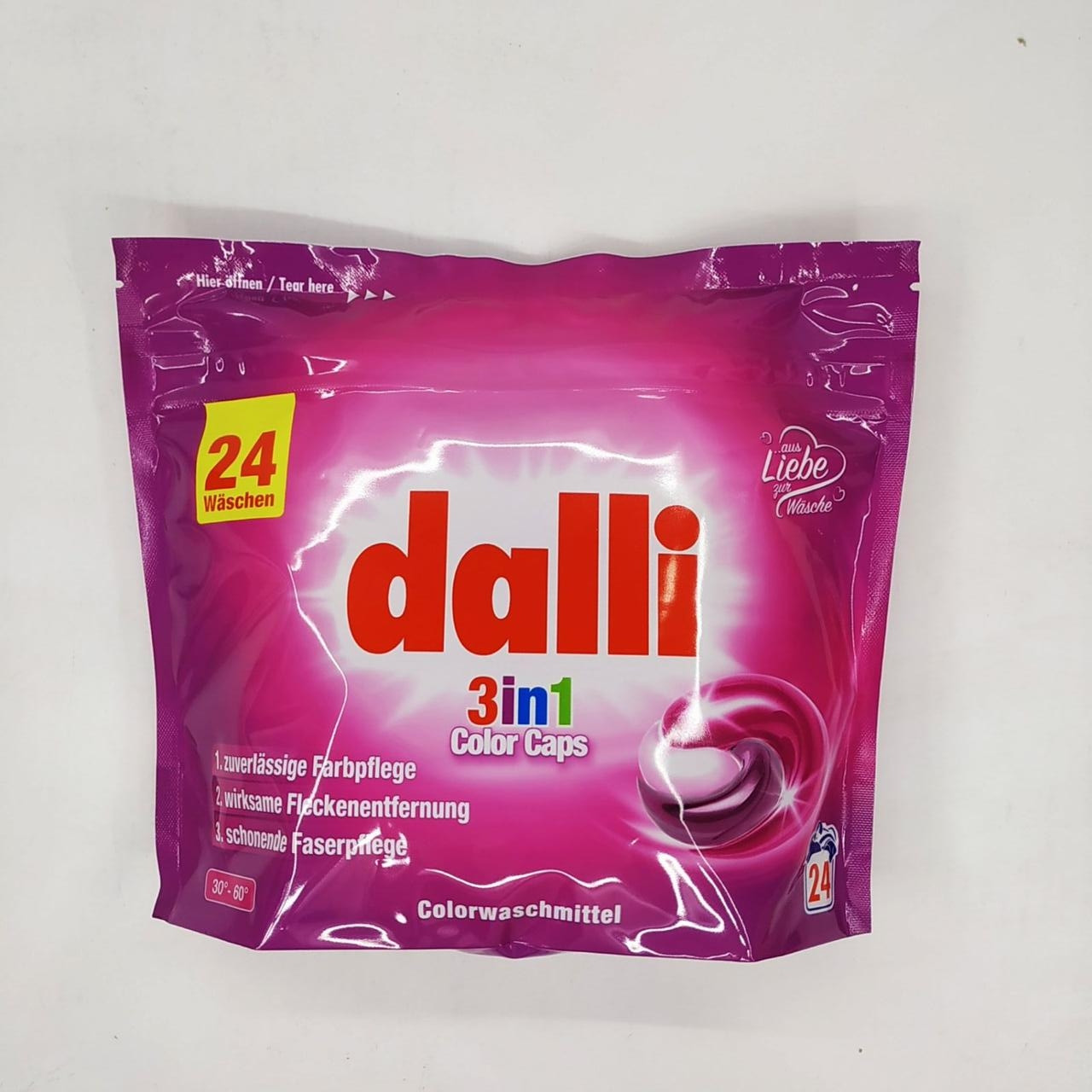 Капсули для прання Dalli Color cups 24 шт