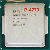 ДУЖЕ ПОТУЖНИЙ ІГРОВИЙ Комплект 4 ЯДРА s1150 - INTEL CORE i7-4770 ( 4 ЯДРА,8 ПОТОКІВ по 3,4-3.9 GHZ)+ Плата ASUS, фото 3