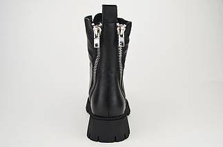 Черевики жіночі зимові Berkonty 96137 37 Чорна шкіра 36, фото 3