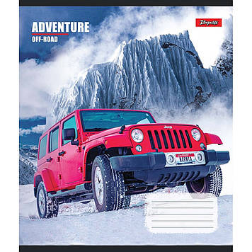 Зошит 60арк. лін. 1В Adventure off-road №764961(10)(160)