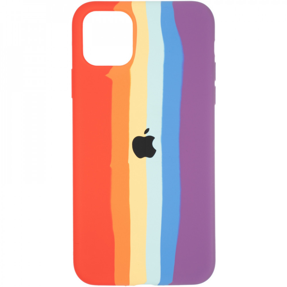 Чохол-накладка Colorfull Soft Case для Apple iPhone 11 Pro Max, Rainbow, фото 1