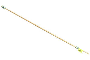 Трубка гальмівна ГАЗ 24, 2410, 3302, 3110 (d-5 мм) 60 см від гідроагрегату до шлангу контура мідна