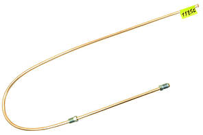 Трубка гальмівна ГАЗ 24, 2410, 3302, 3110 (d-5 мм) 95 см від трійника до правого заднього гальма мідна