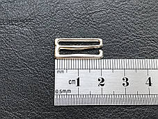 Гачок на бретелі 20 мм нікель (срібло), фото 2