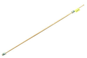 Трубка гальмівна ГАЗ 53, 3307, 66, УАЗ (d-6 мм) 60 см (від трійника до лівого заднього гальма) мідна